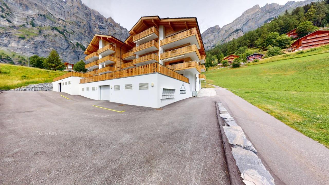 Apartment With Sauna And Mountain View ลอยเคอร์บัด ภายนอก รูปภาพ