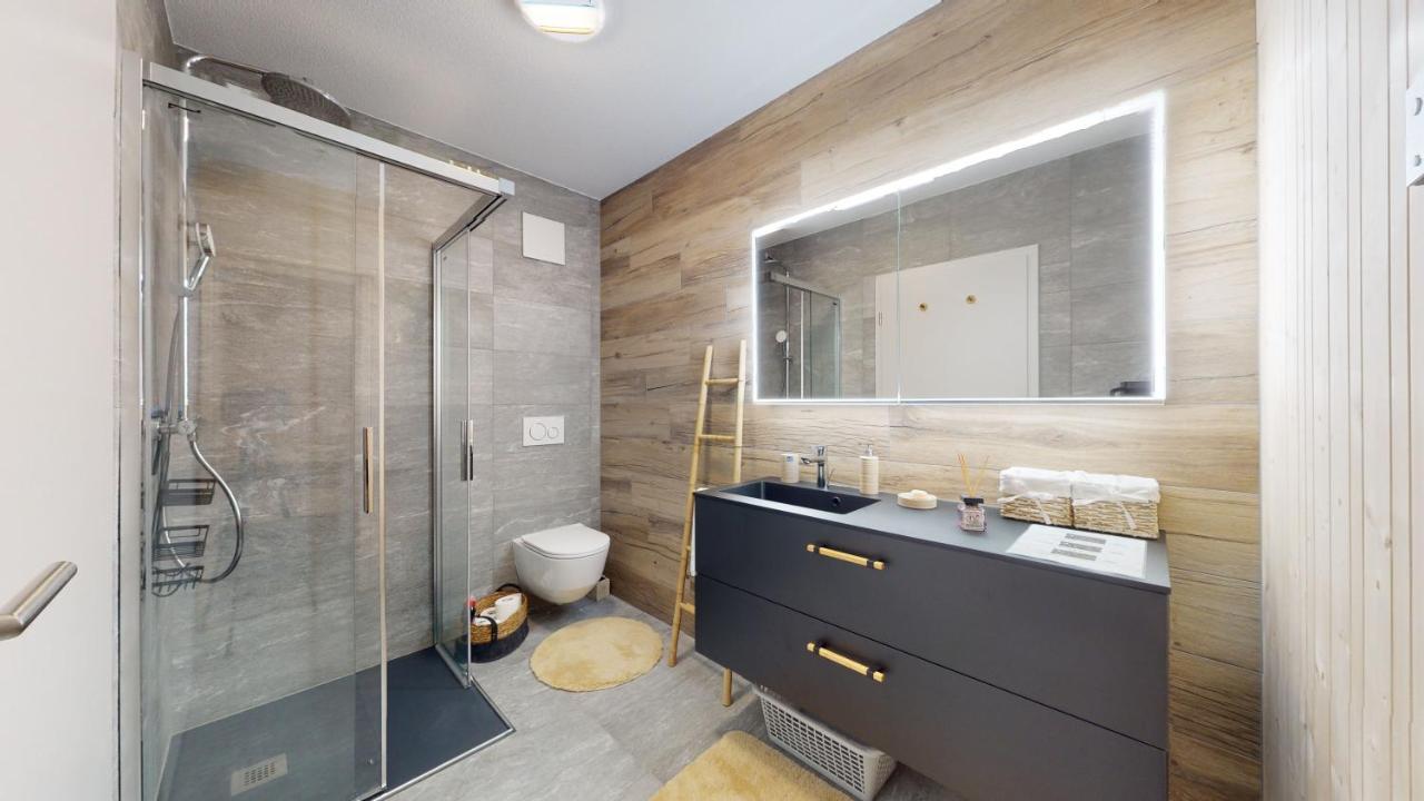 Apartment With Sauna And Mountain View ลอยเคอร์บัด ภายนอก รูปภาพ