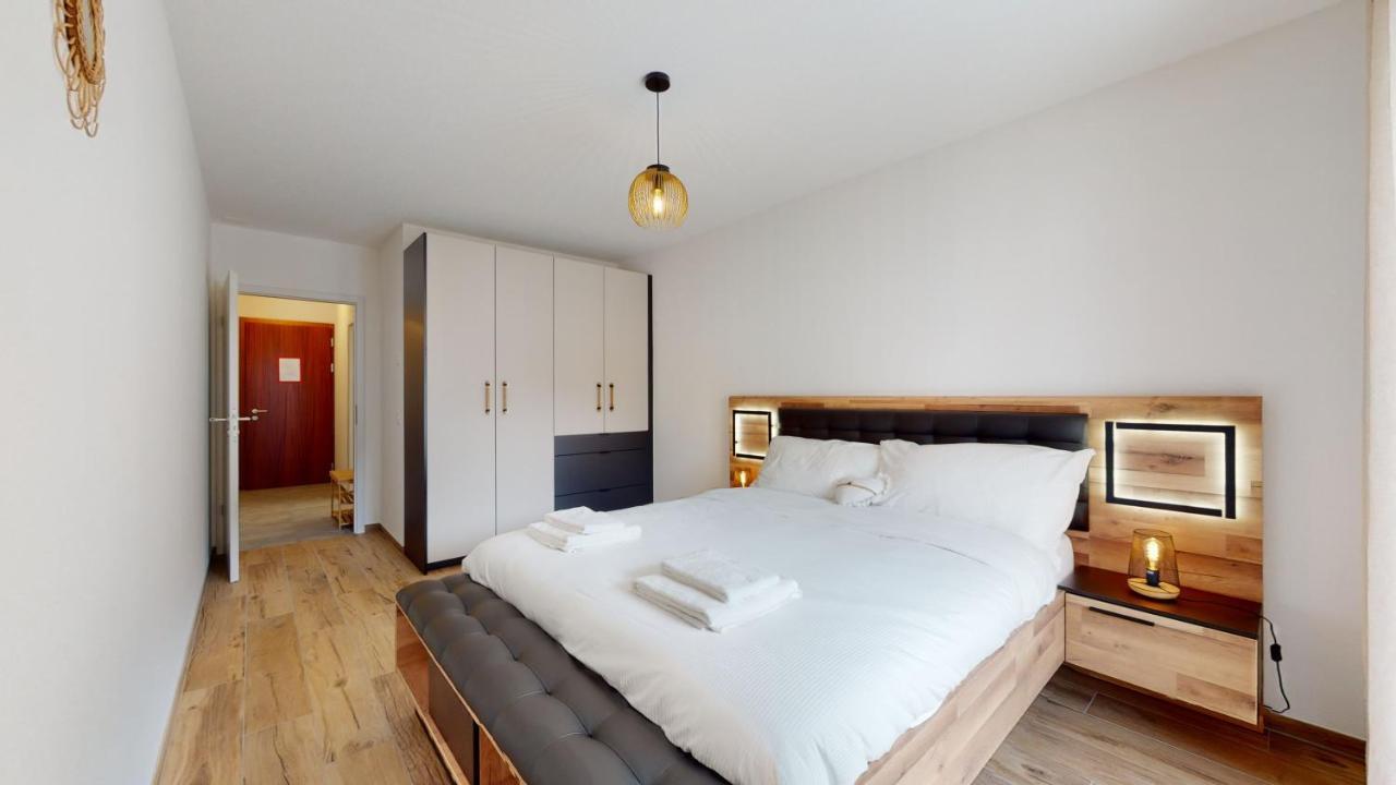 Apartment With Sauna And Mountain View ลอยเคอร์บัด ภายนอก รูปภาพ