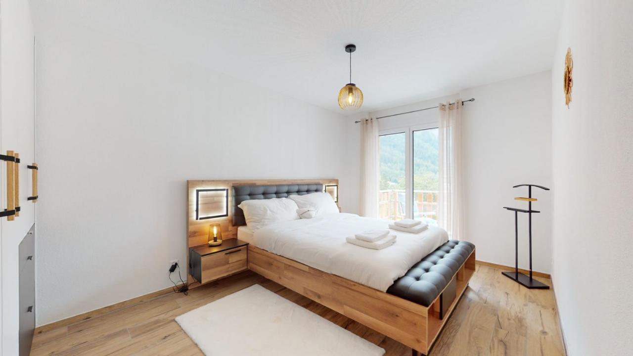 Apartment With Sauna And Mountain View ลอยเคอร์บัด ภายนอก รูปภาพ